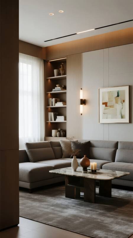 现代简约客厅设计图片