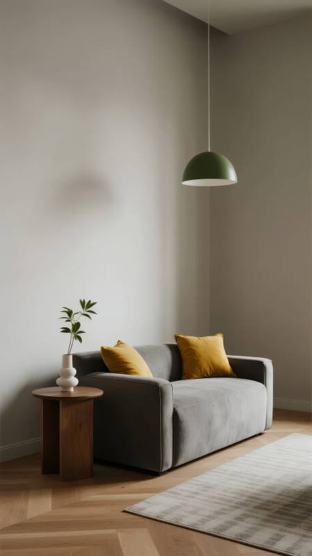 简约客厅一角图片