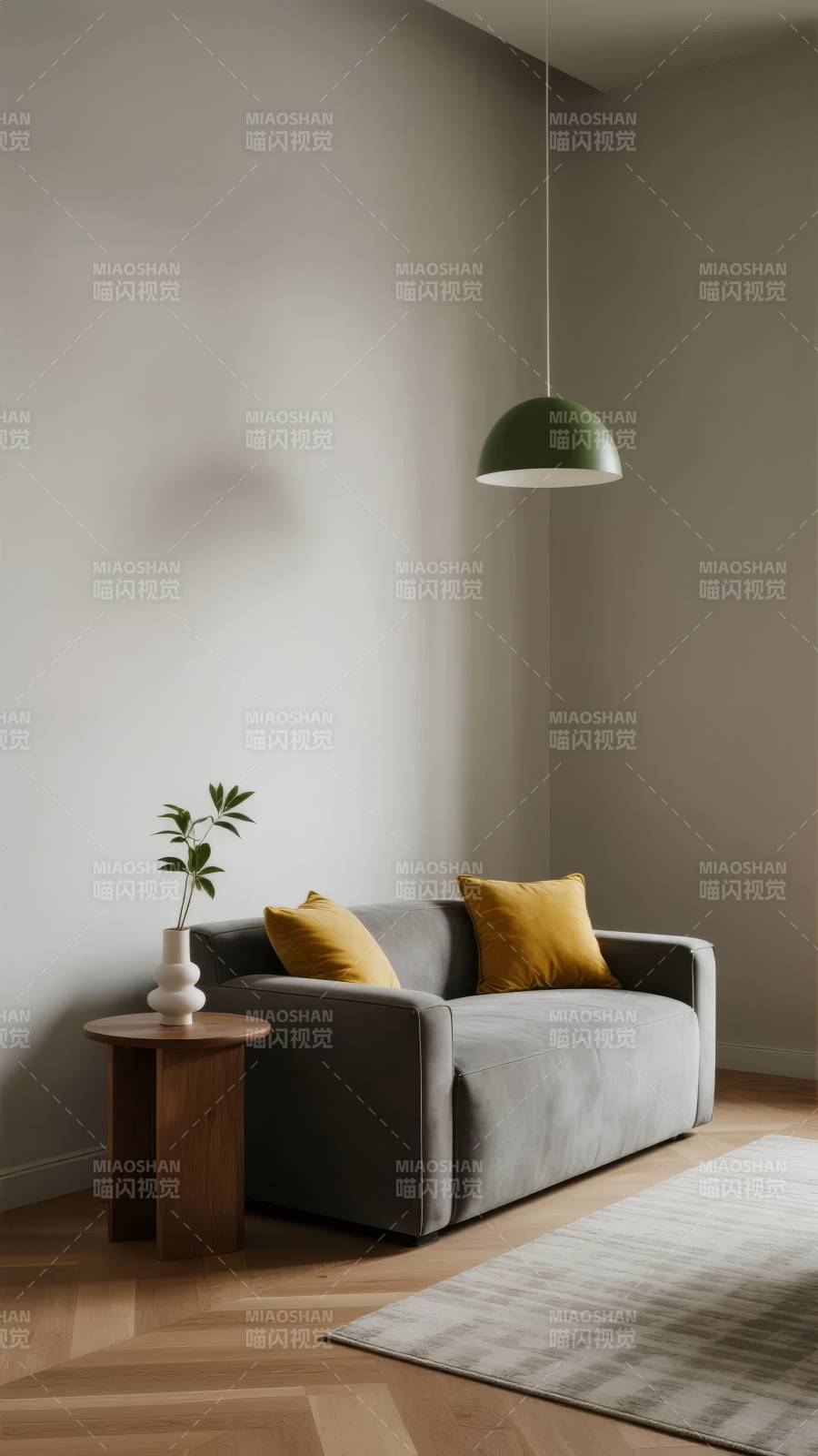 简约客厅一角图片