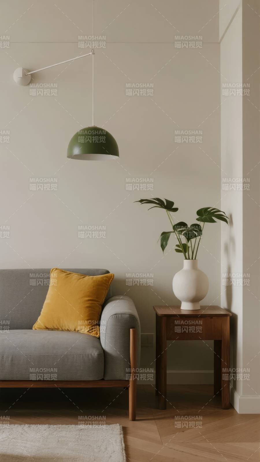 简约客厅一角图片