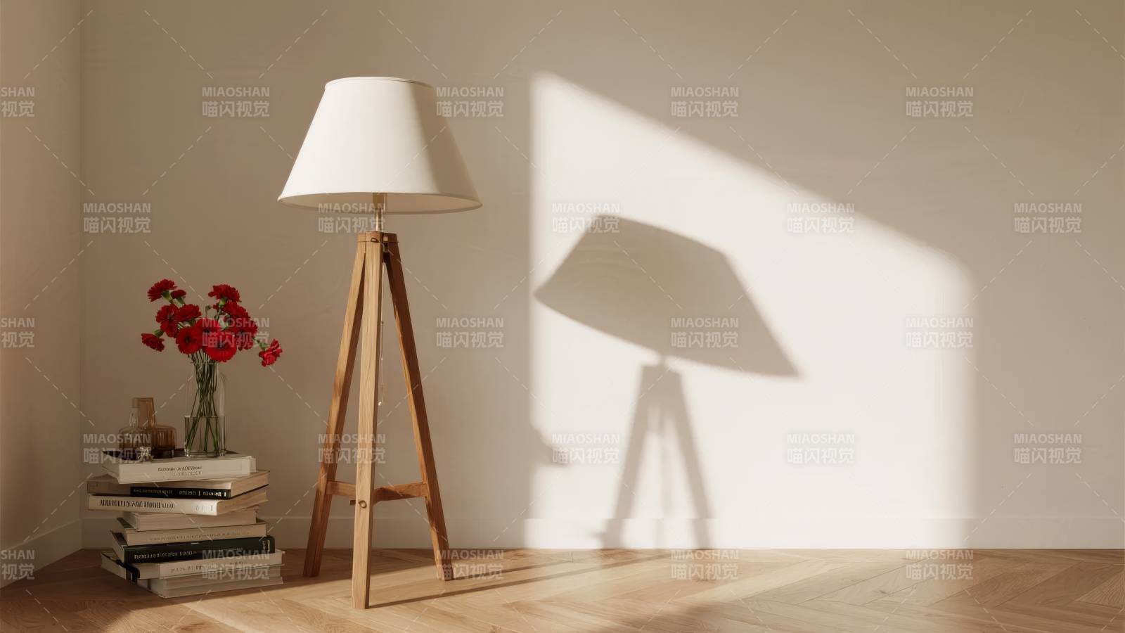 光影下的温馨角落图片