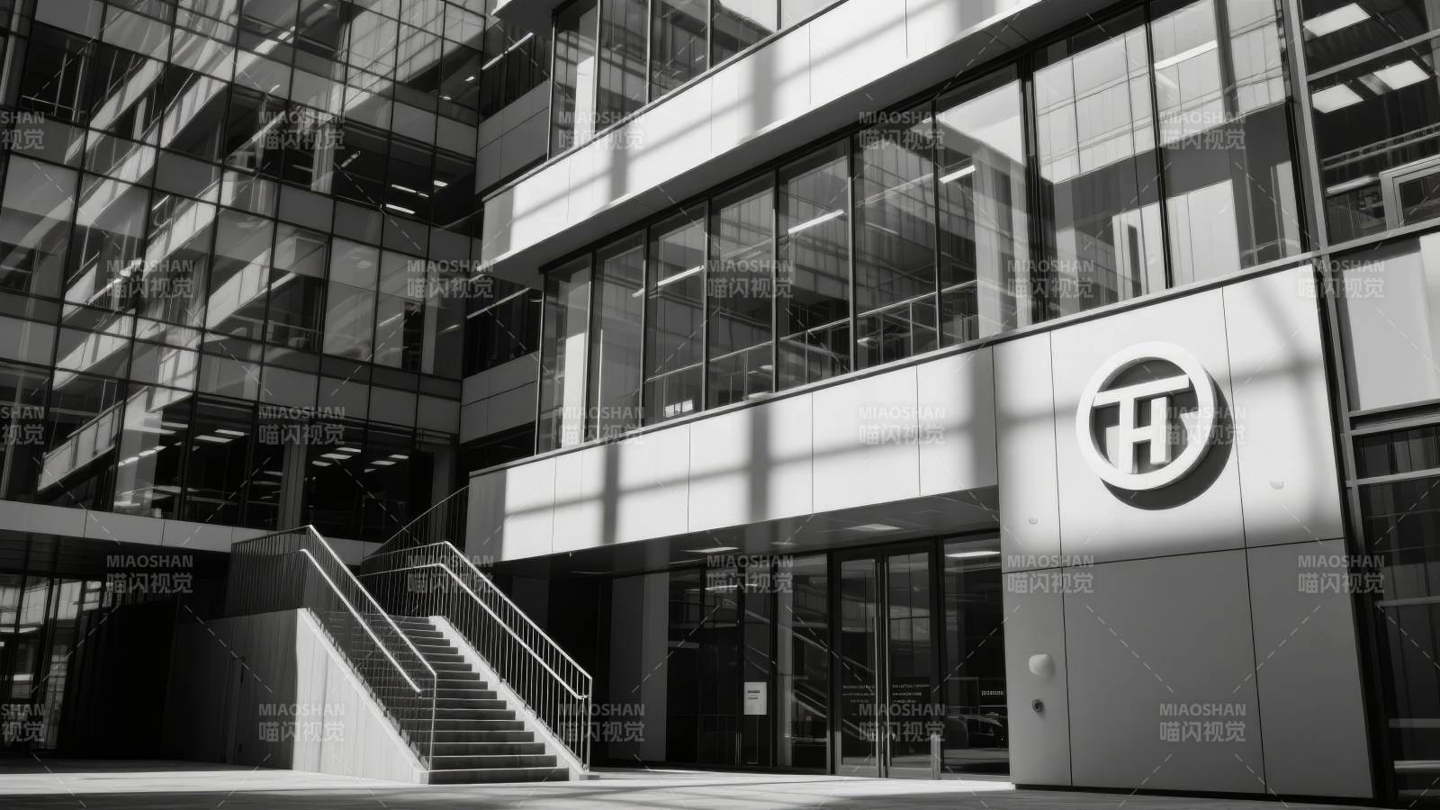 现代建筑入口图片