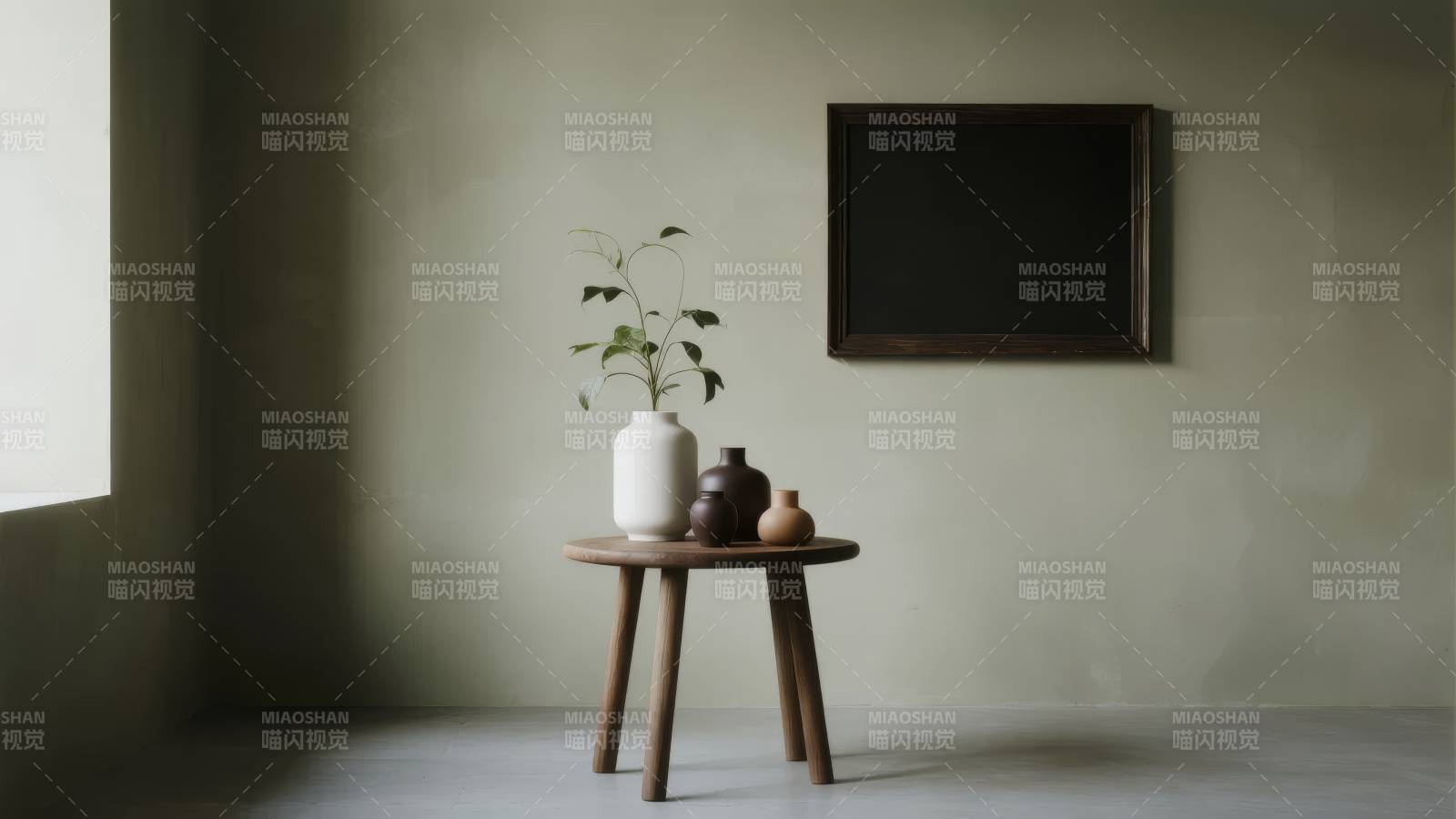 静谧角落 绿意盎然图片