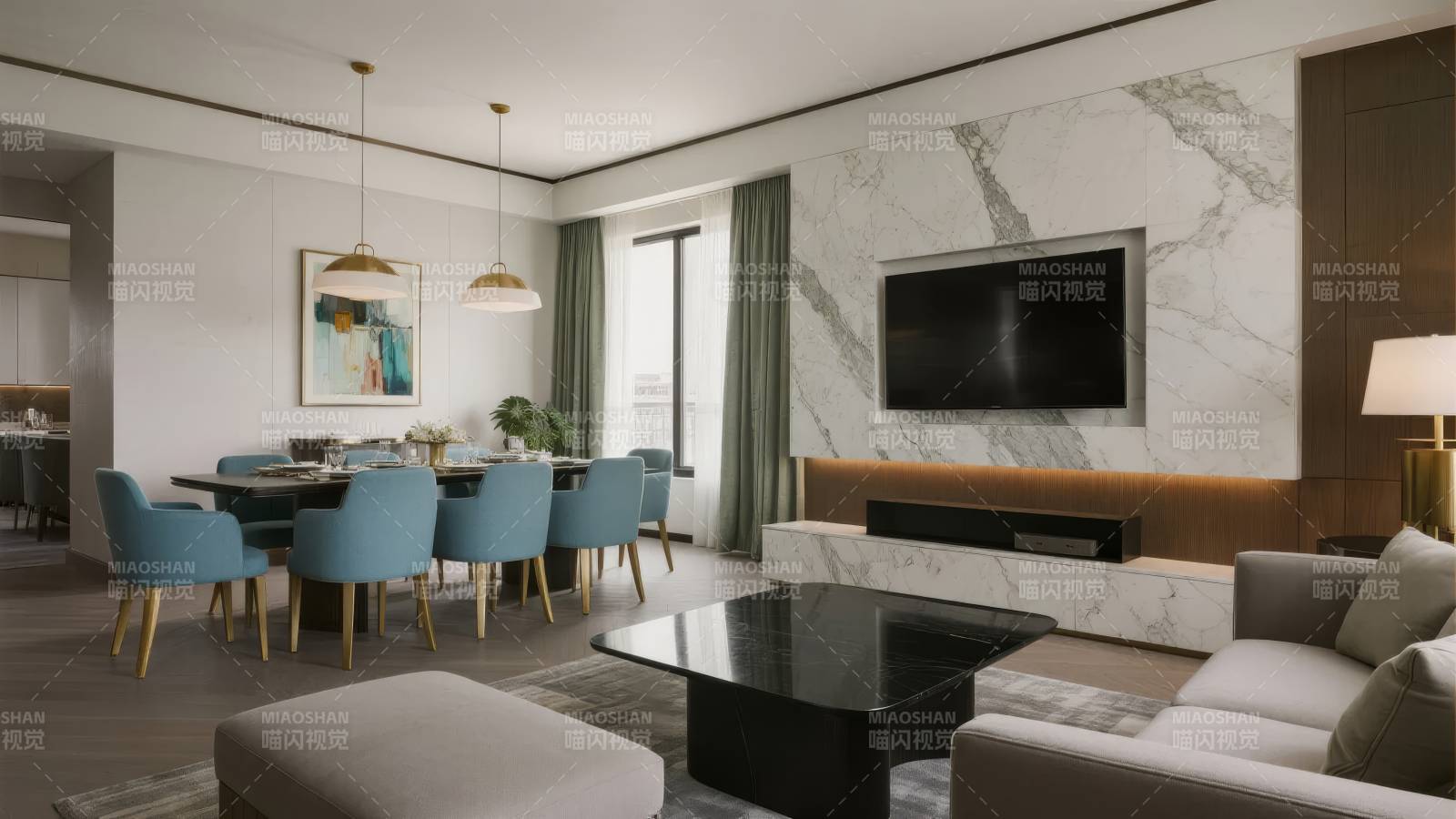 现代简约客厅设计图片