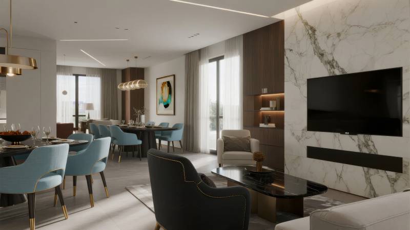 现代简约客厅设计图片