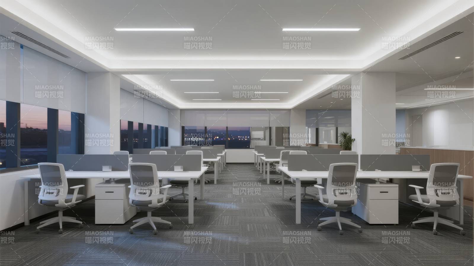 现代办公空间设计图片