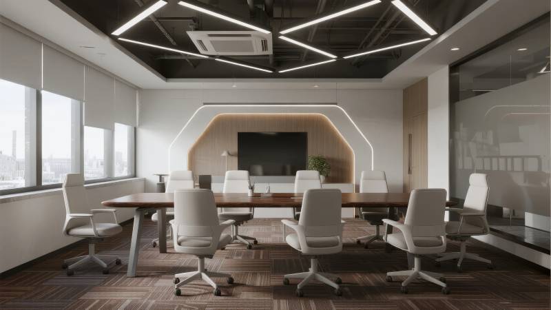 现代会议室设计图片