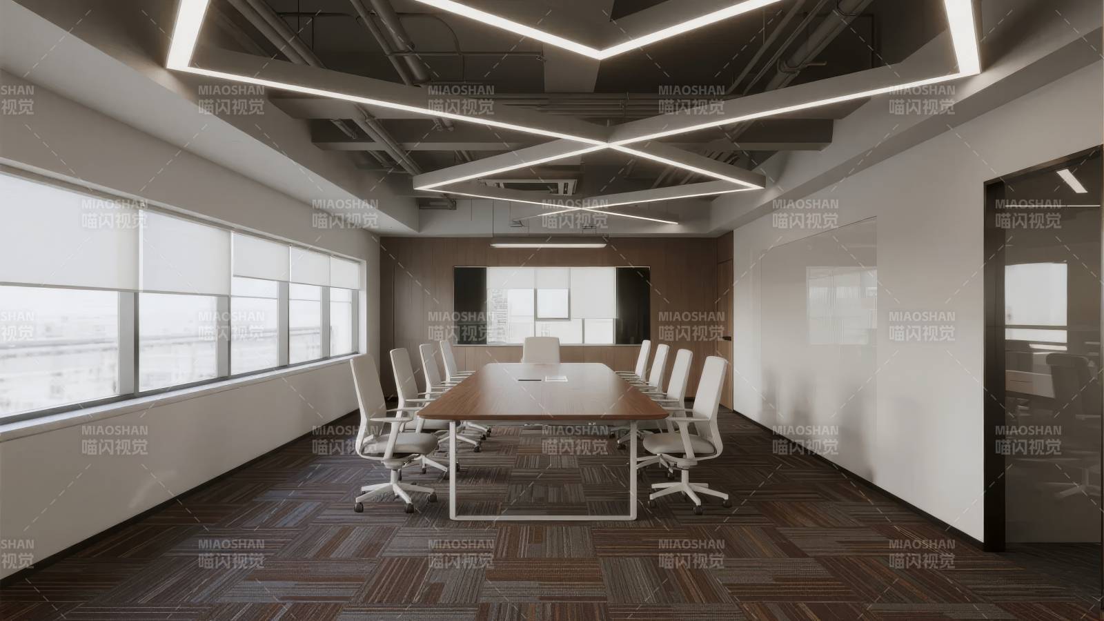 现代会议室设计图片