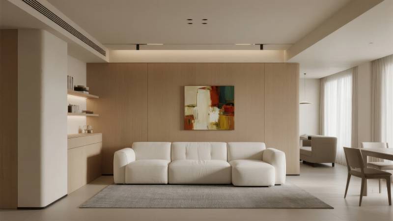 现代简约客厅设计图片