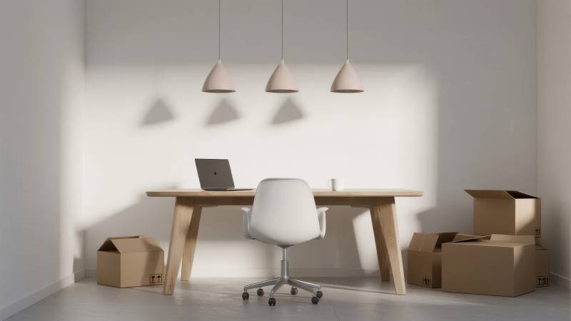 简约办公空间图片