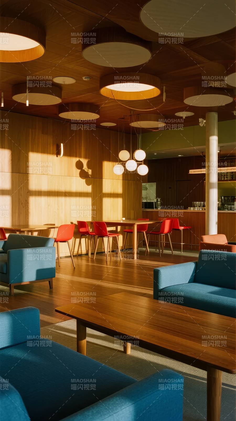 现代简约咖啡厅图片