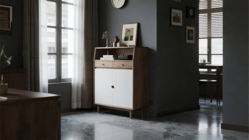 现代简约客厅柜图片