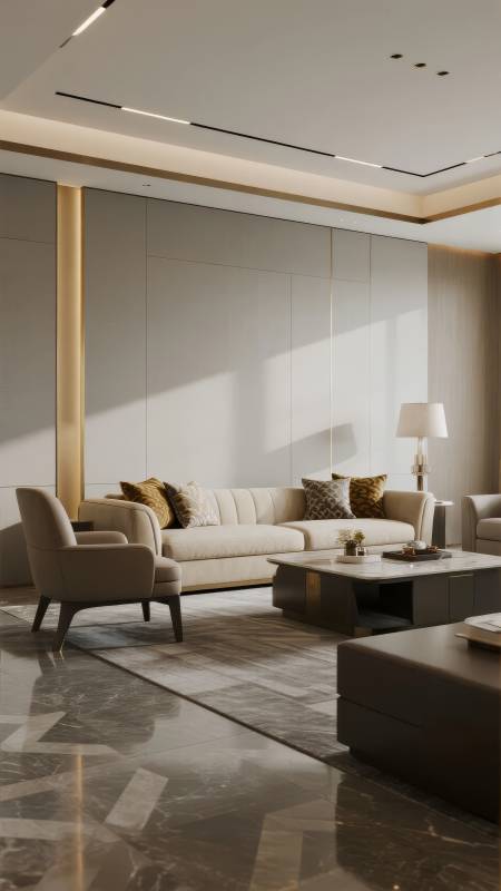 现代简约客厅设计图片