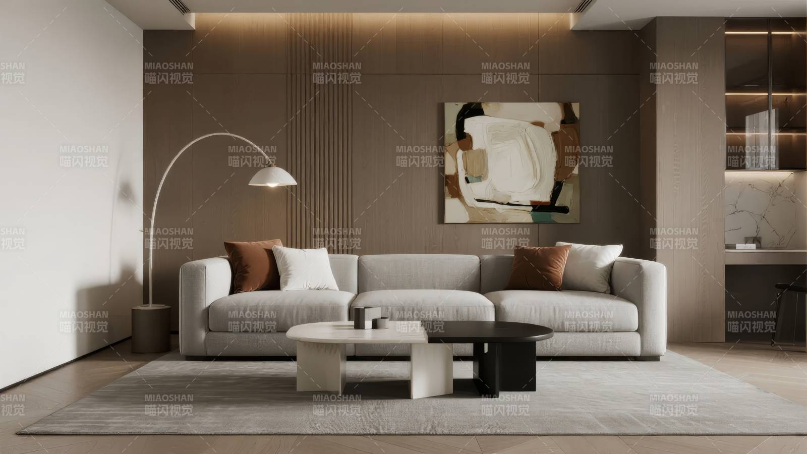 现代简约客厅设计图片