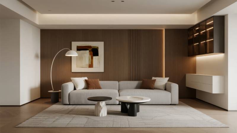 现代简约客厅设计图片