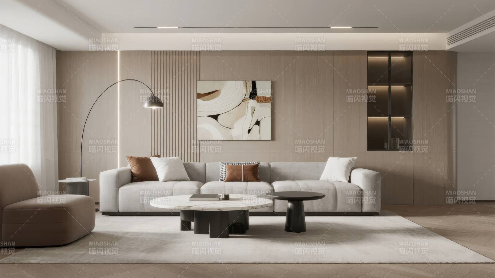 现代简约客厅设计图片