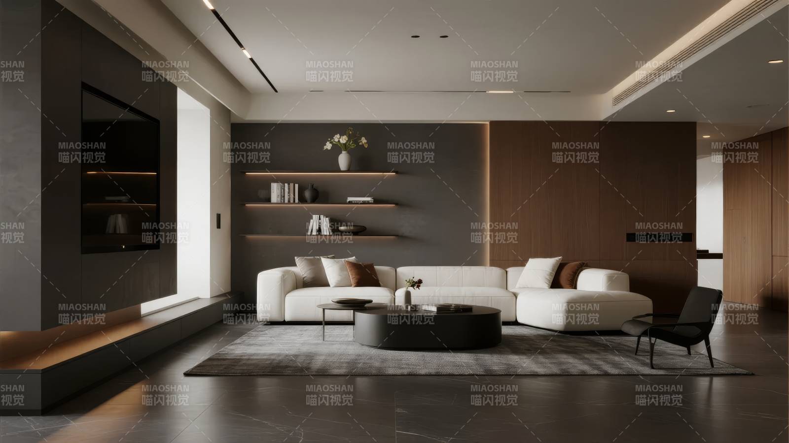 现代简约客厅设计图片