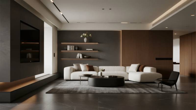 现代简约客厅设计图片