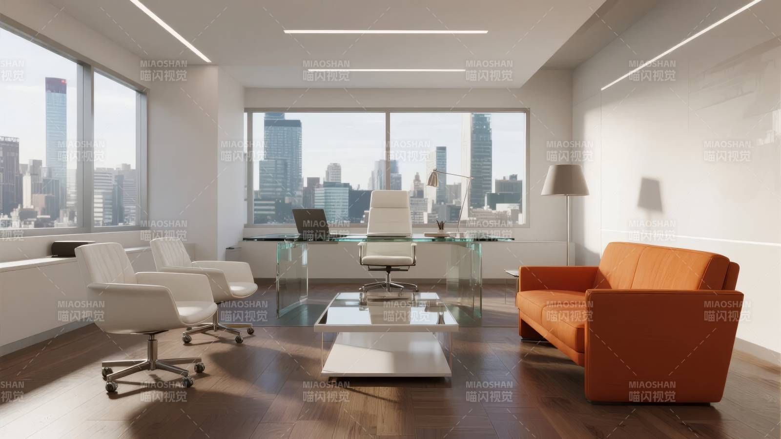 现代都市办公空间图片