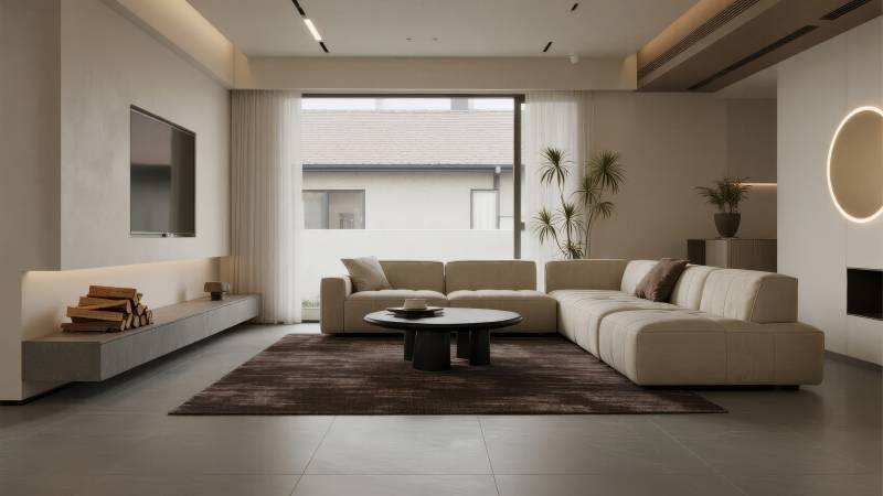 现代简约客厅设计图片