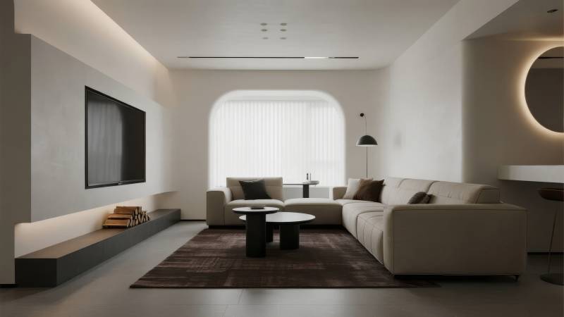 现代简约客厅设计图片