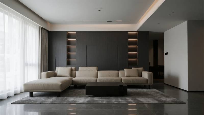 现代简约客厅设计图片