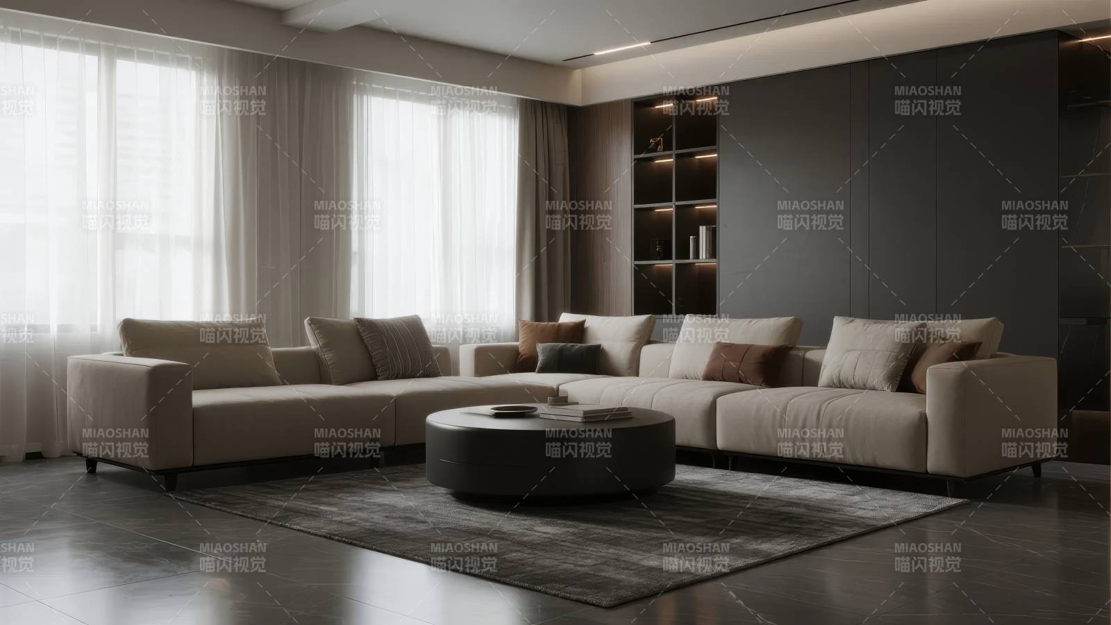 现代简约客厅设计图片