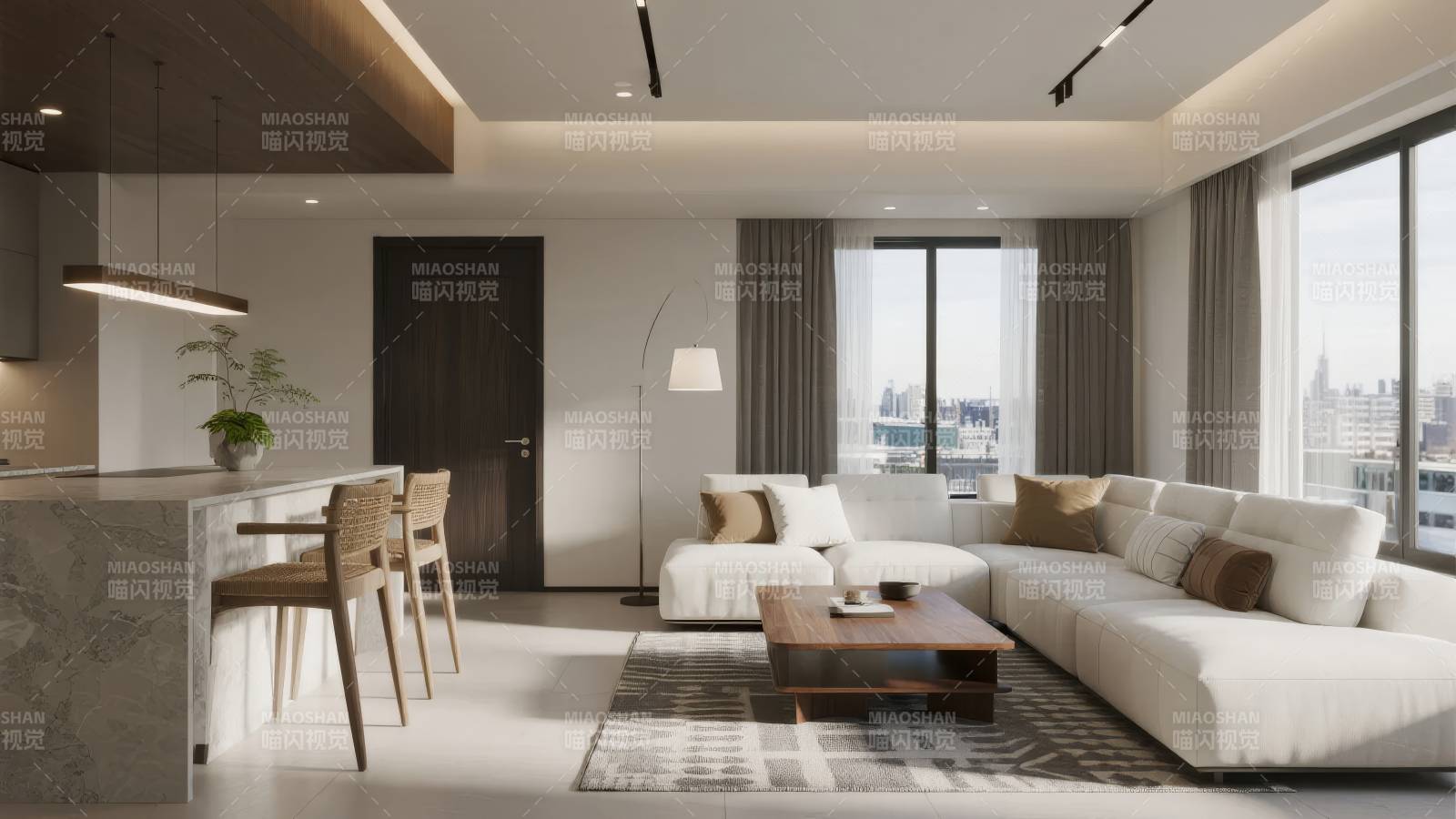 现代简约客厅设计图片