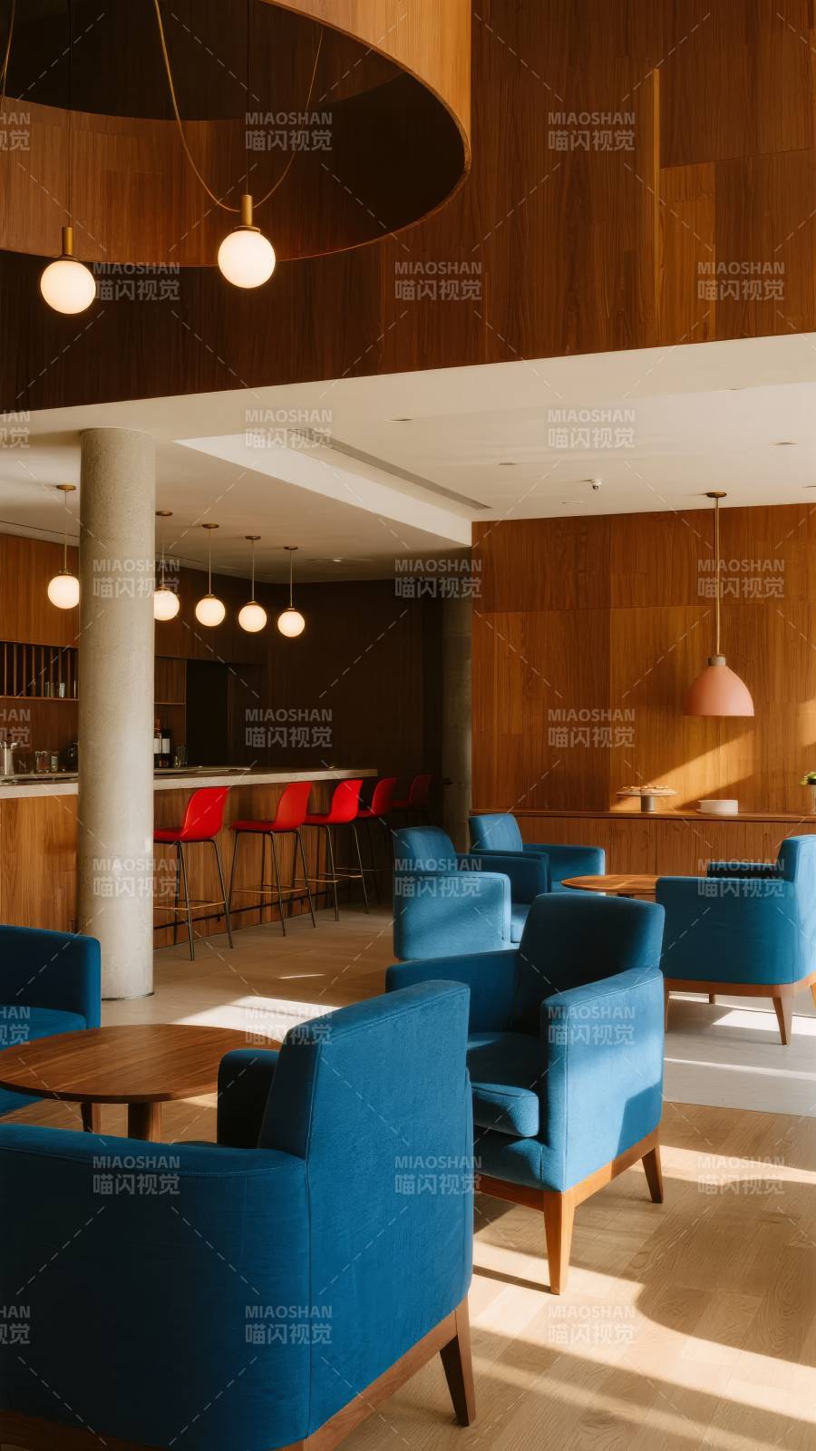 现代简约咖啡厅图片