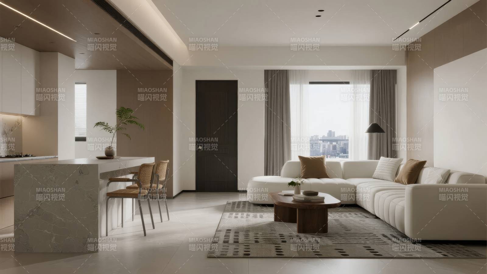 现代简约客厅设计图片