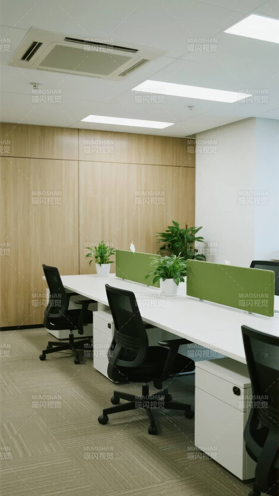 现代简约办公空间图片