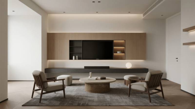 现代简约客厅设计图片