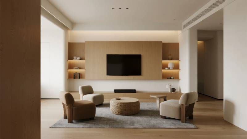 现代简约客厅设计图片