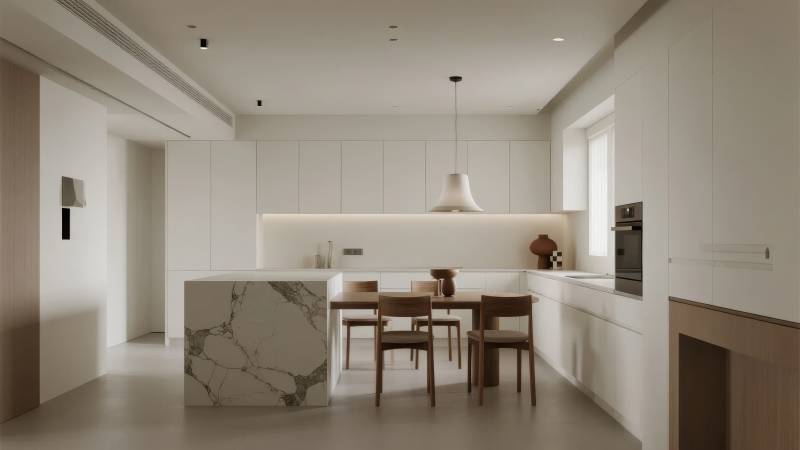 现代简约厨房设计图片