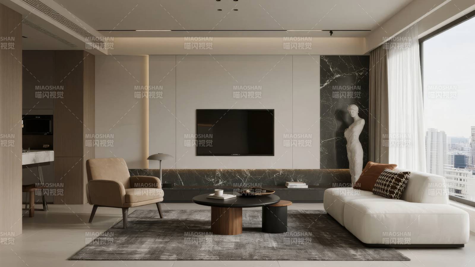 现代简约客厅设计图片