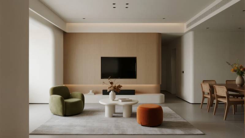 现代简约客厅设计图片