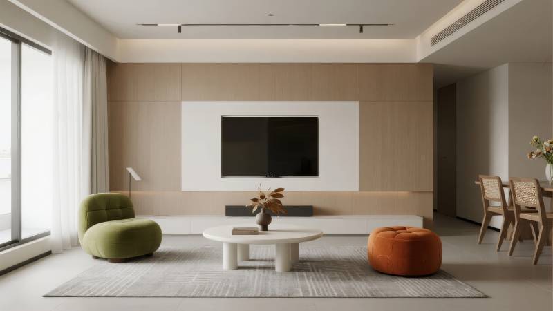 现代简约客厅设计图片