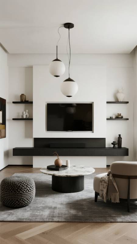 现代简约客厅设计图片