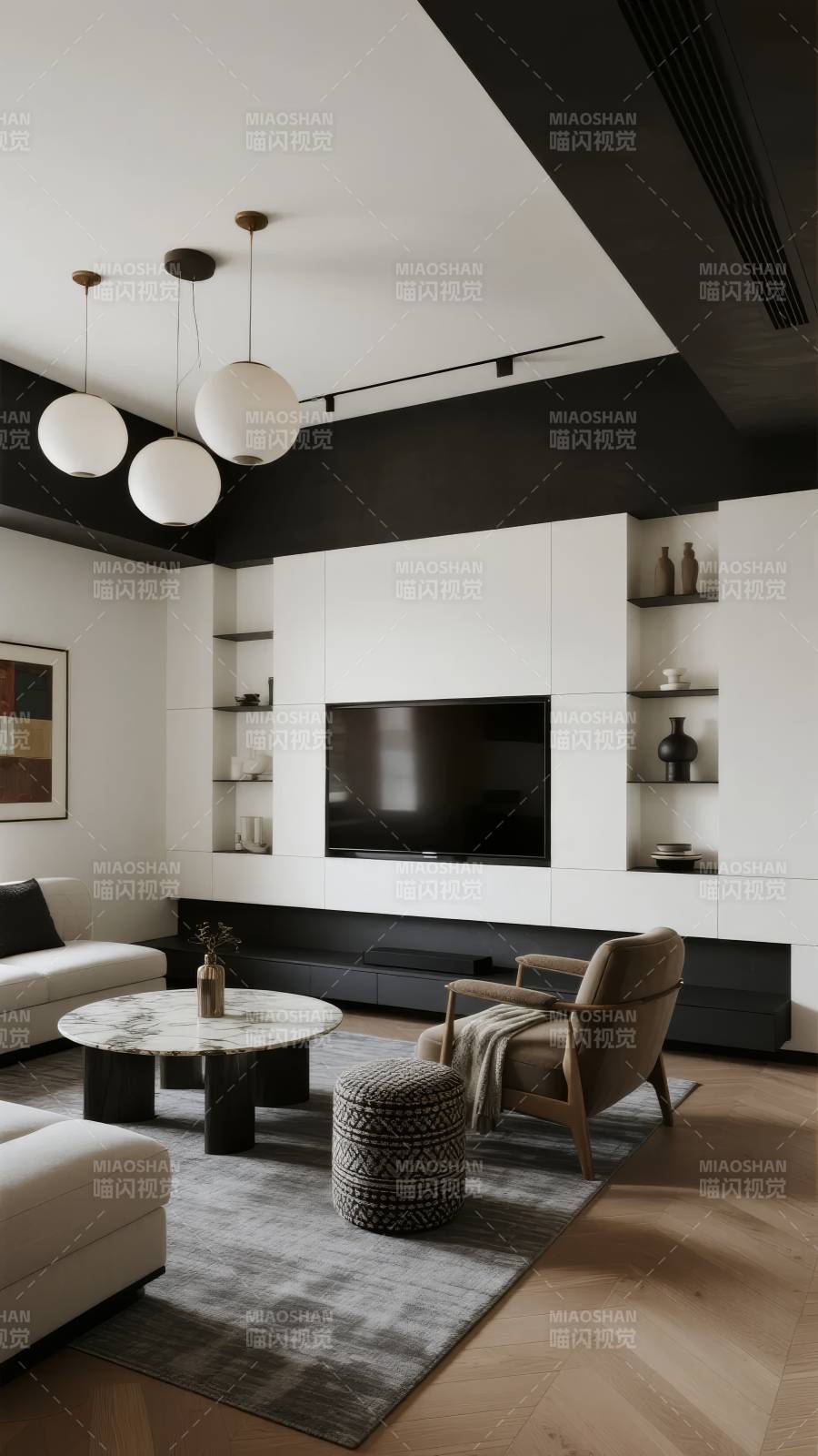 现代简约客厅设计图片