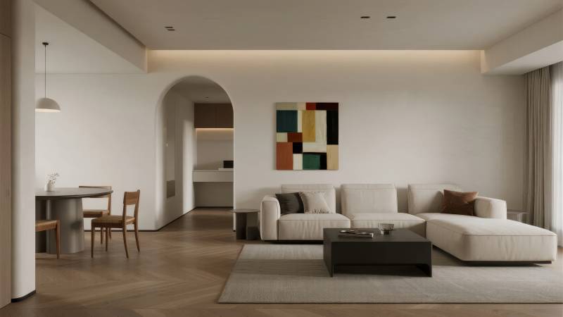 现代简约客厅设计图片