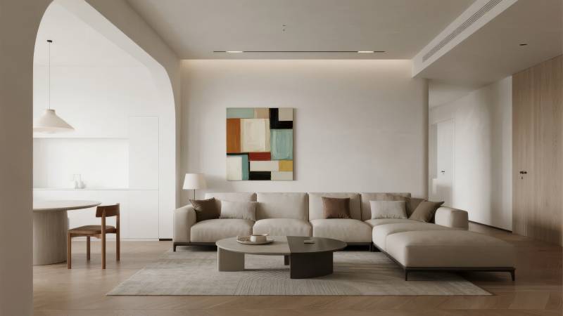 现代简约客厅设计图片