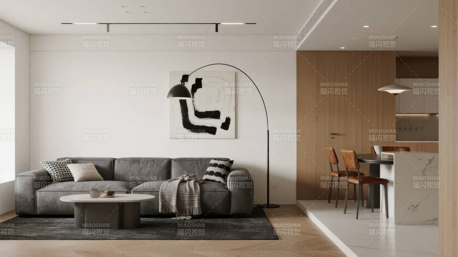 现代简约客厅设计图片