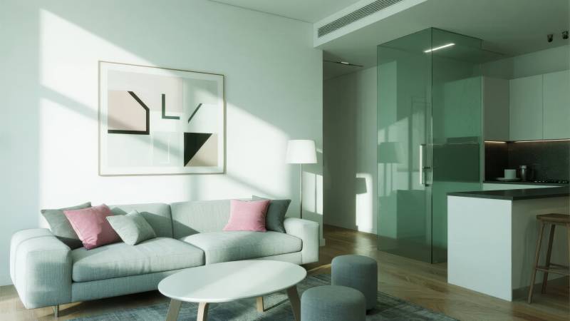 现代简约客厅设计图片