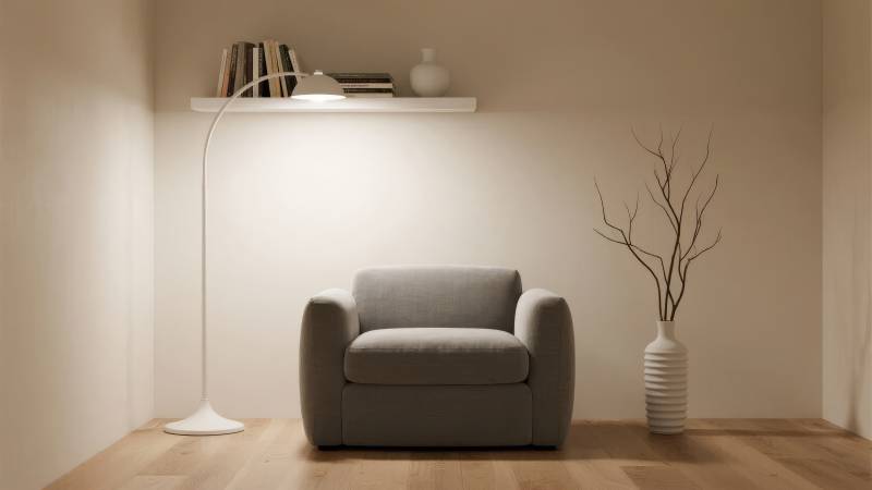 简约客厅一角图片