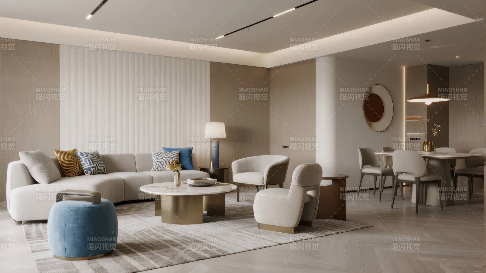 现代简约客厅设计图片