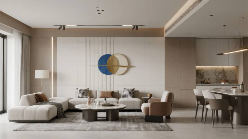 现代简约客厅设计图片