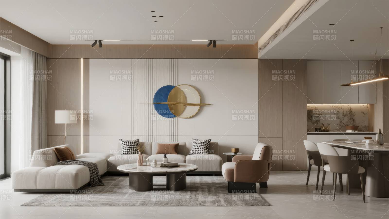 现代简约客厅设计图片