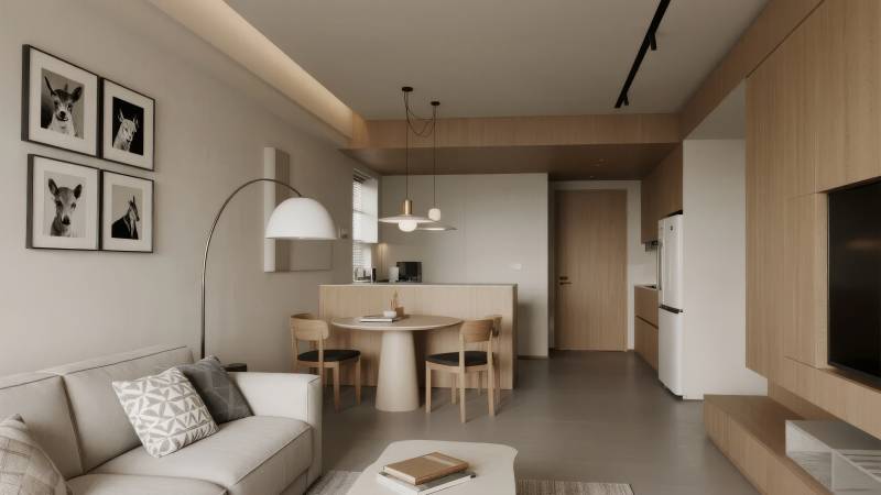 现代简约客厅设计图片