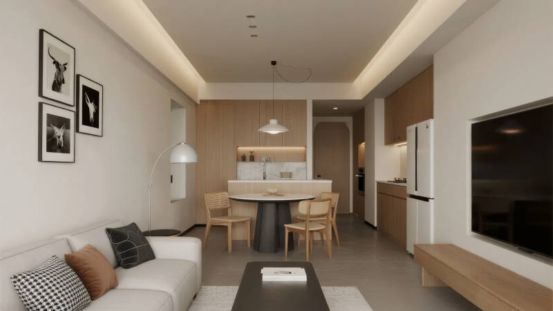 现代简约客厅设计图片