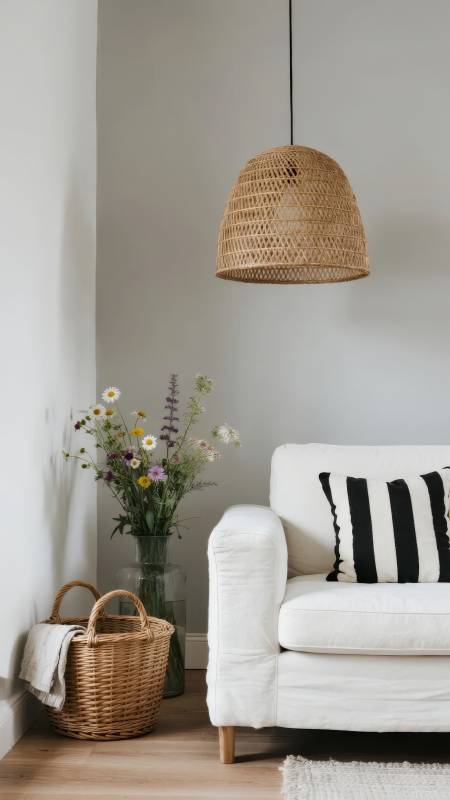 简约家居一角图片